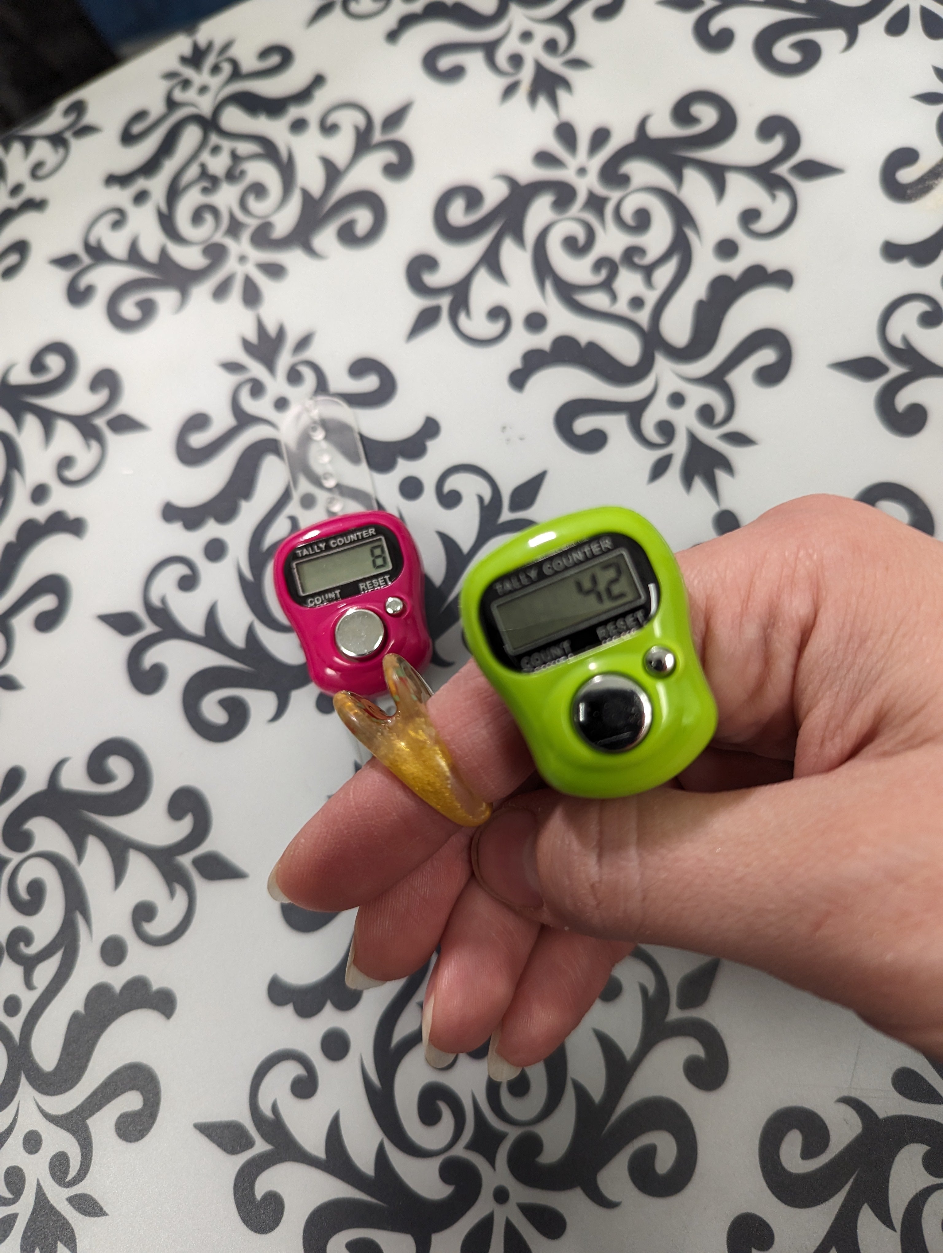 Digital Stitch counter Ring Marjielous Creations