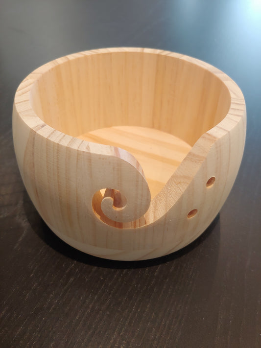 Wooden Yarn Bowl