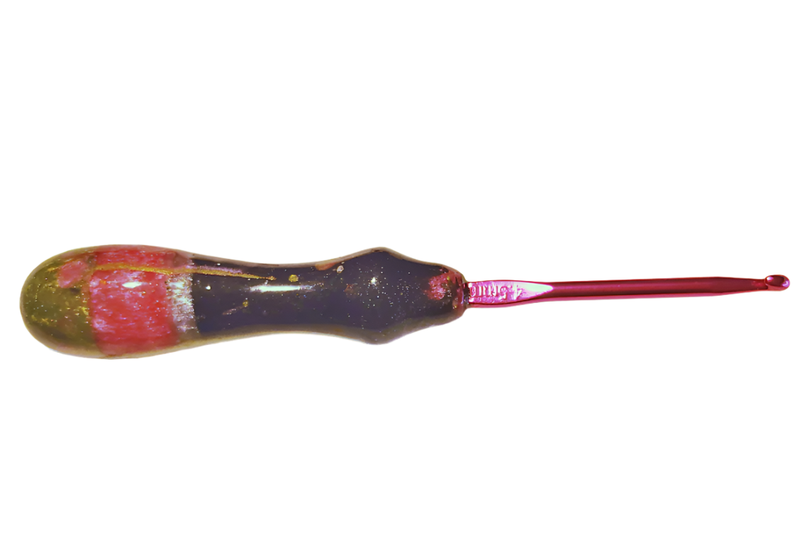 FyberHook Resin Handle Crochet Hook