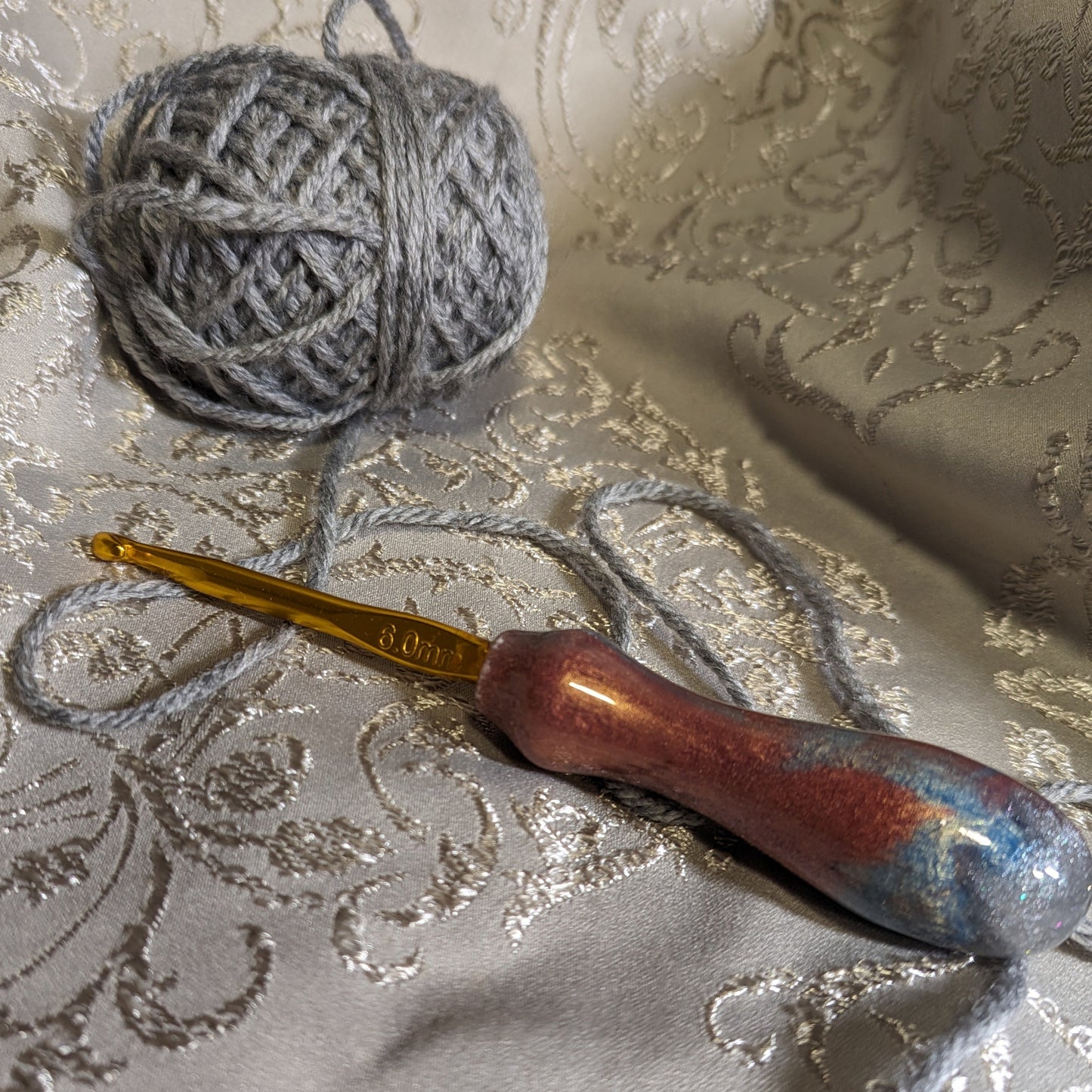 FyberHook Resin Handle Crochet Hook