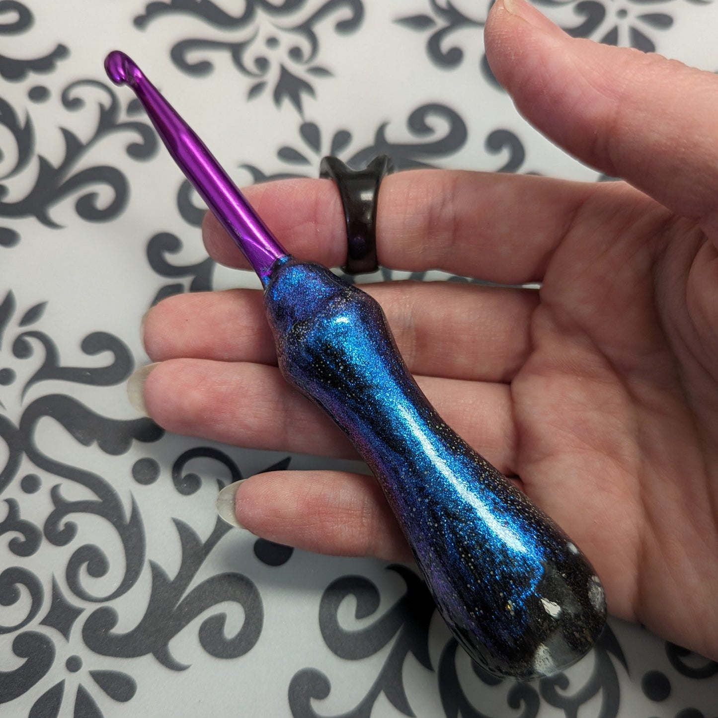 FyberHook Resin Handle Crochet Hook