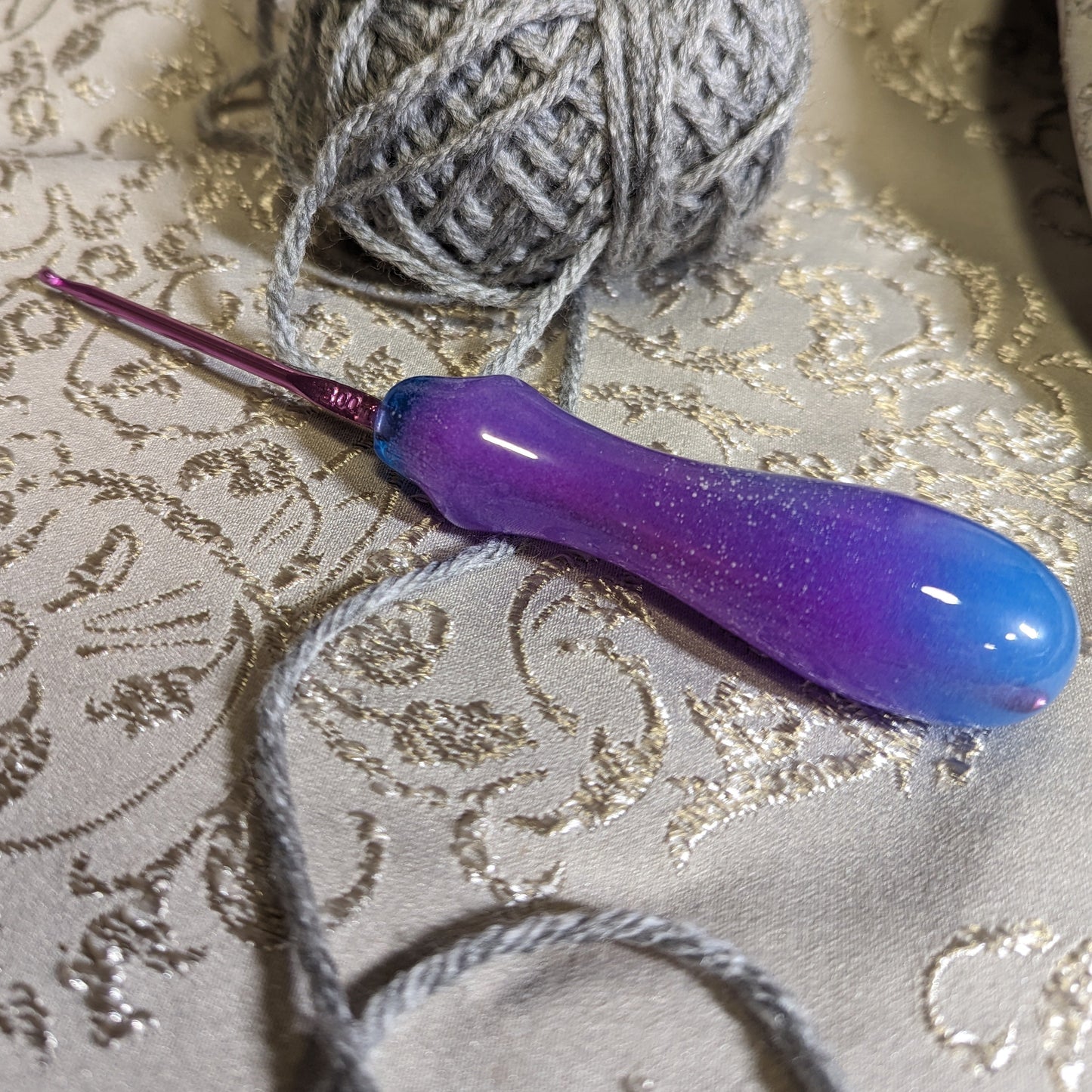 FyberHook Resin Handle Crochet Hook