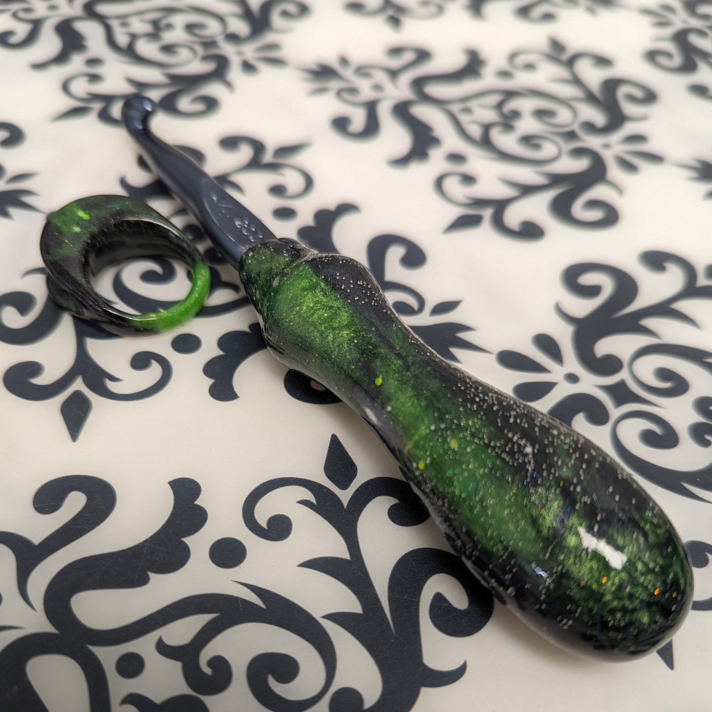 FyberHook Resin Handle Crochet Hook