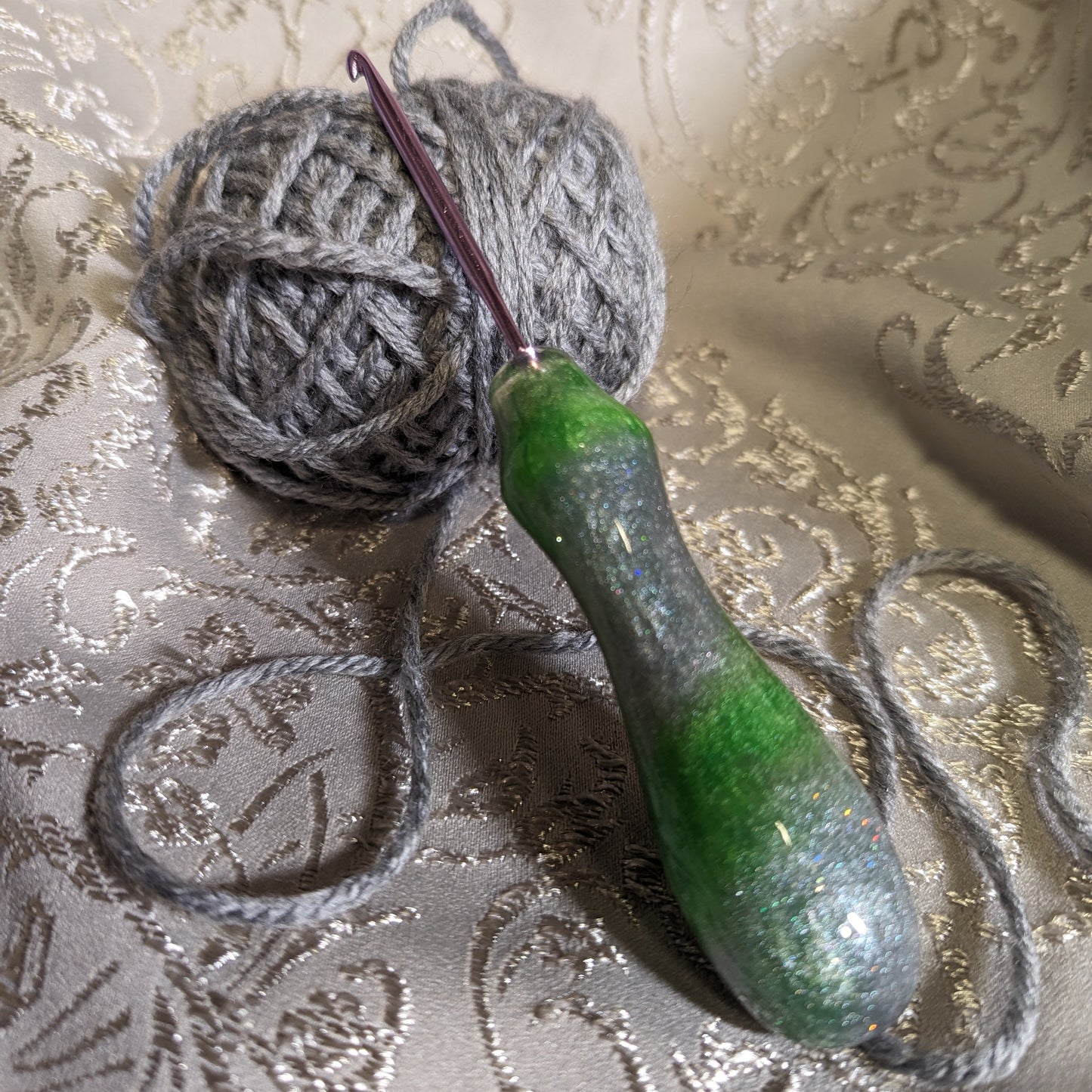 FyberHook Resin Handle Crochet Hook