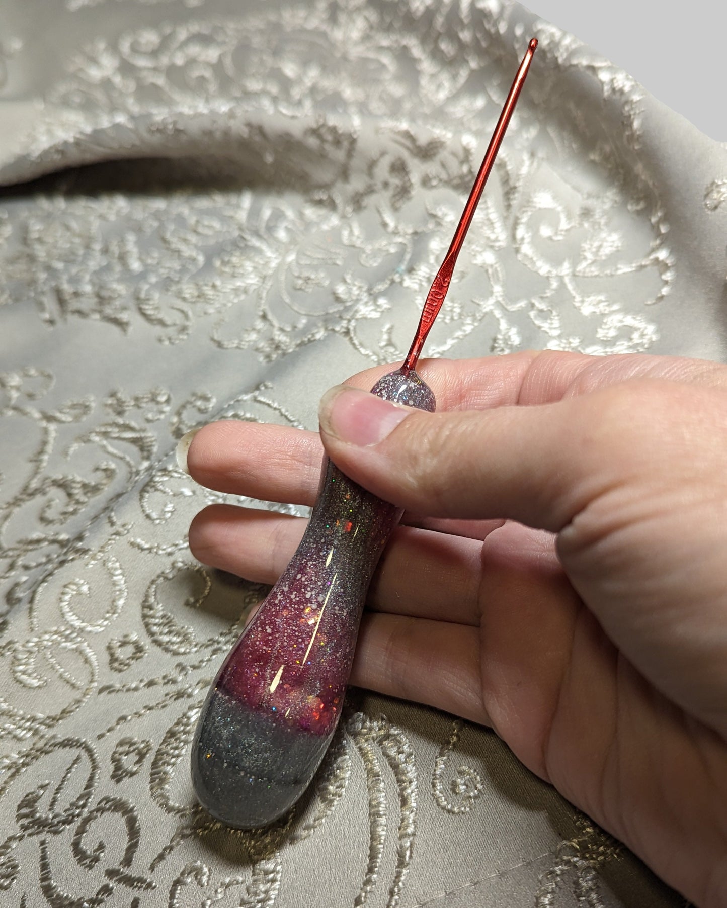 FyberHook Resin Handle Crochet Hook