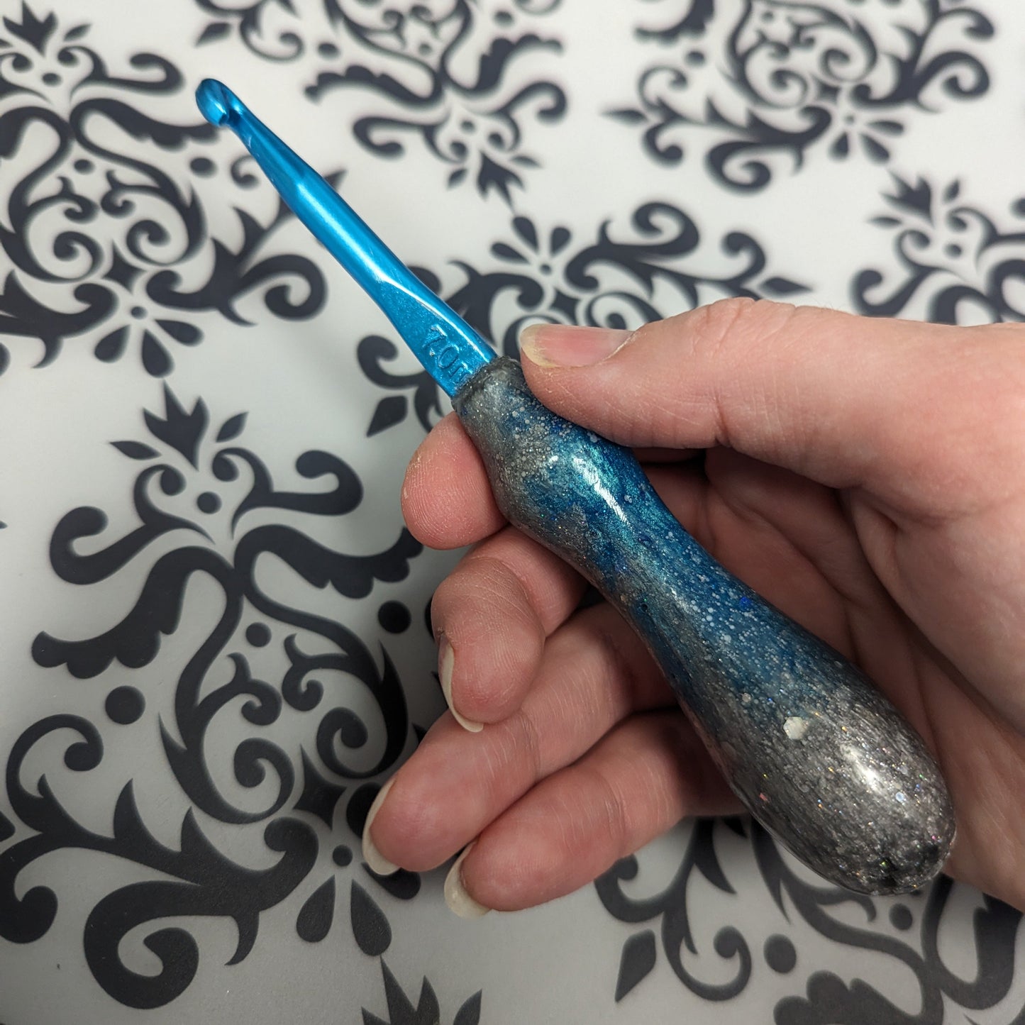 FyberHook Resin Handle Crochet Hook