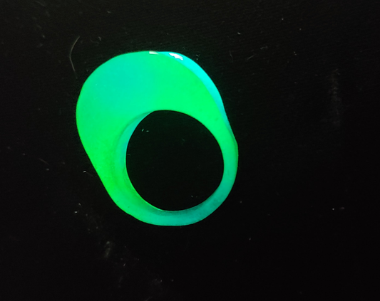 Jumbo FyberRing Glow Green/Blue