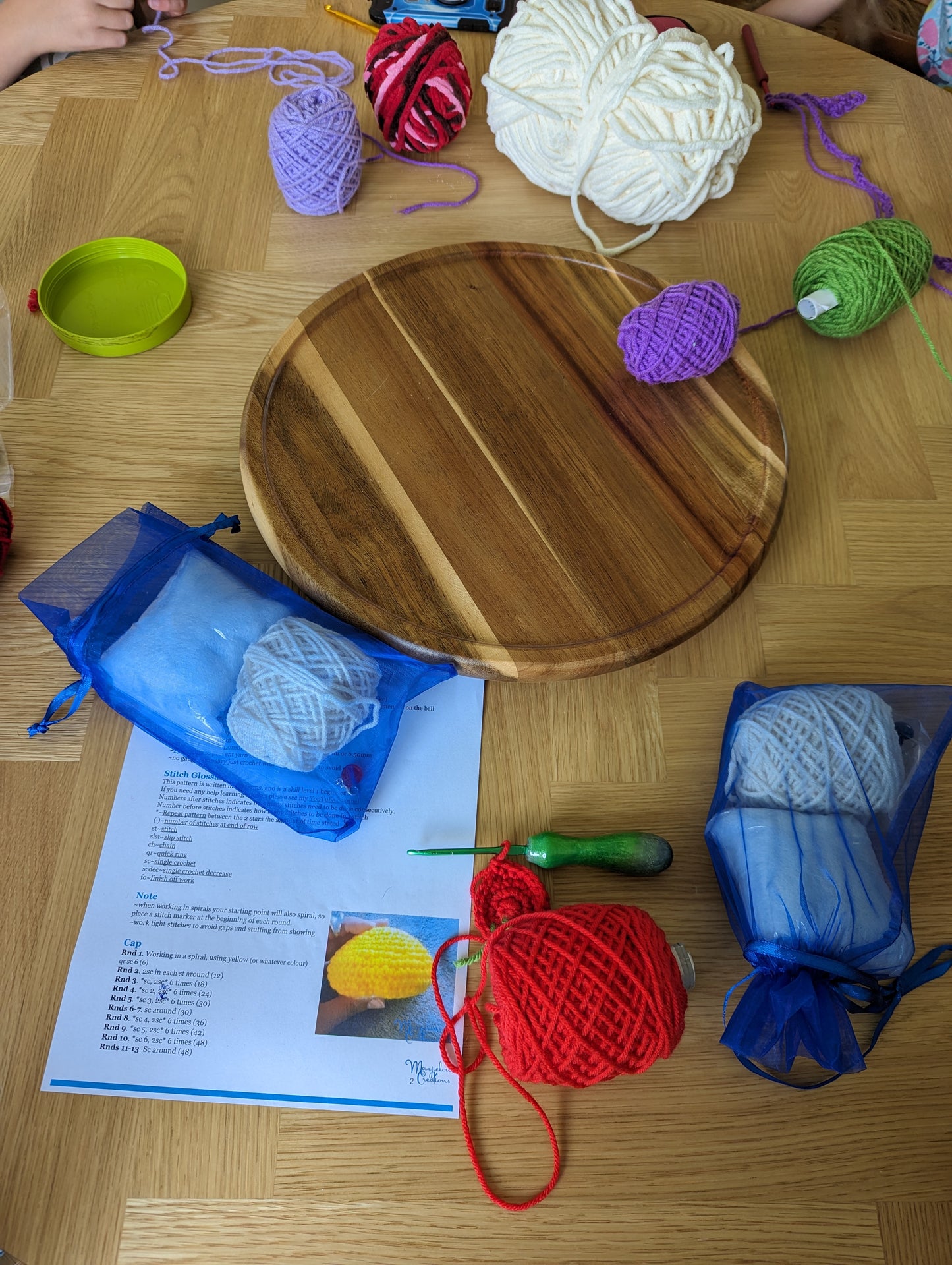 Mushroom Crochet Kit