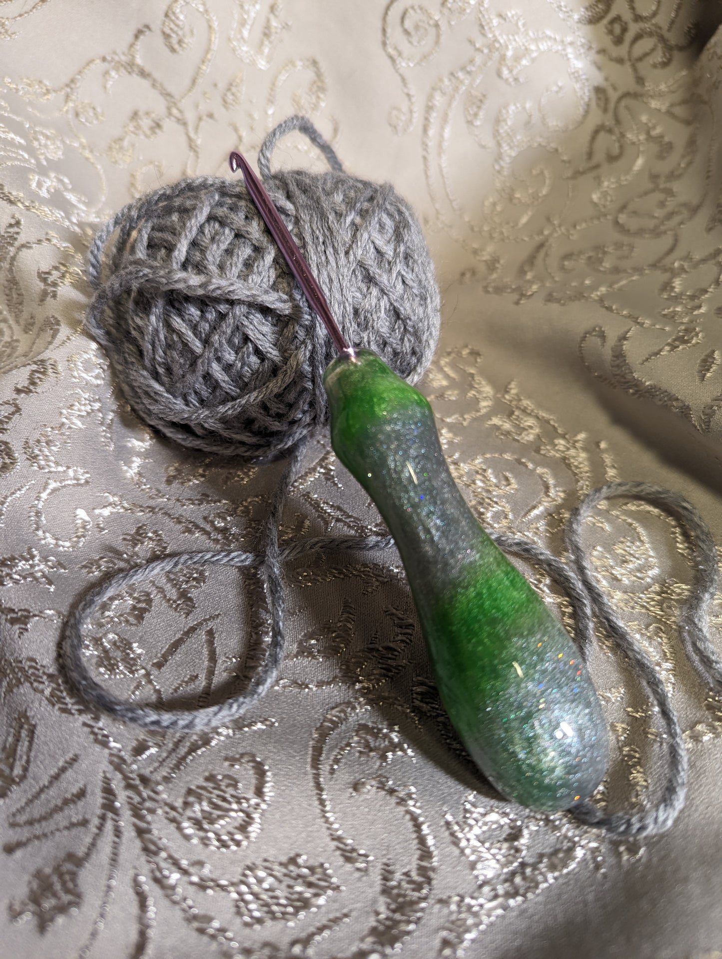 FyberHook Resin Handle Crochet Hook