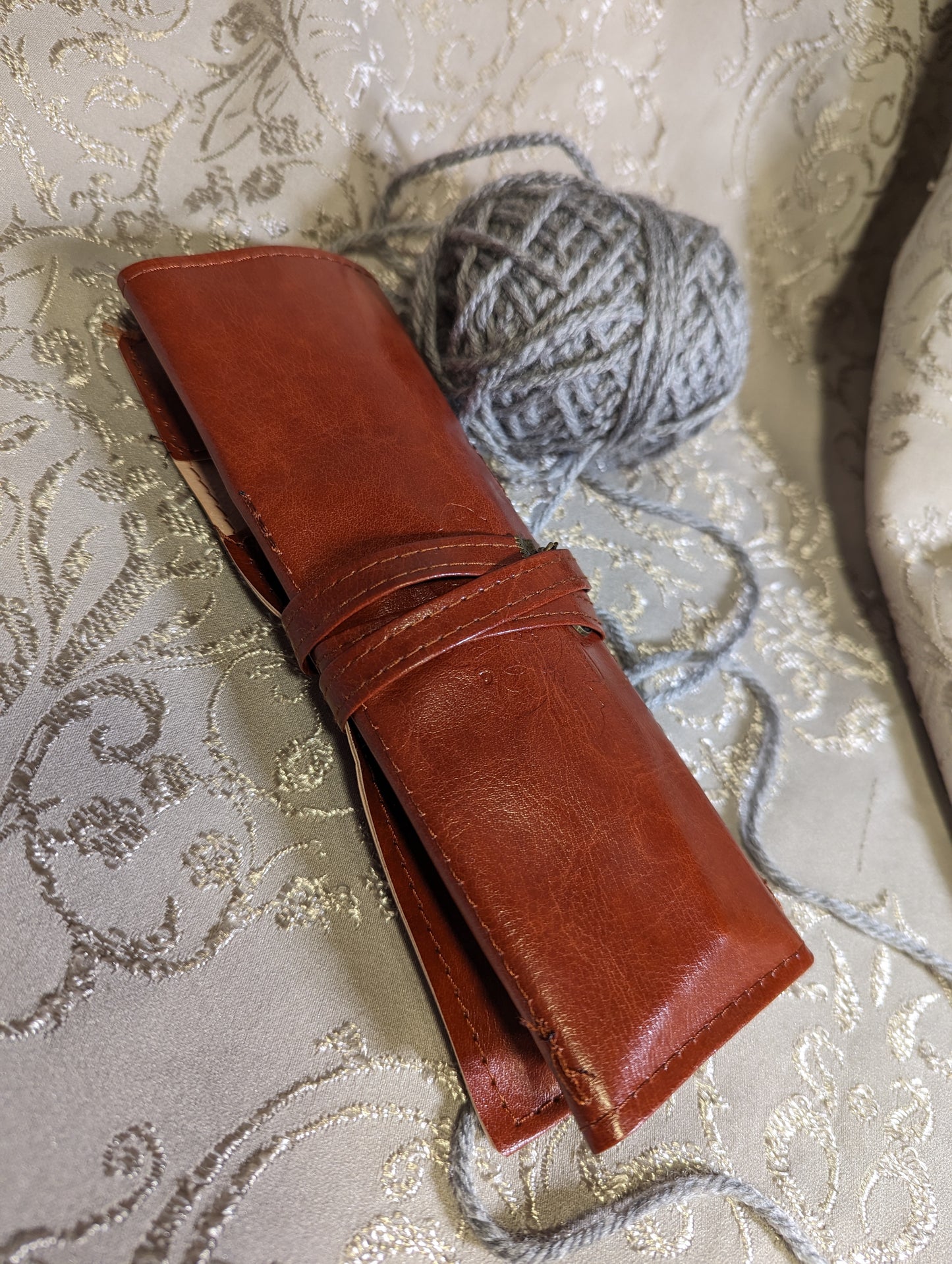 9 Red Crochet Hook set