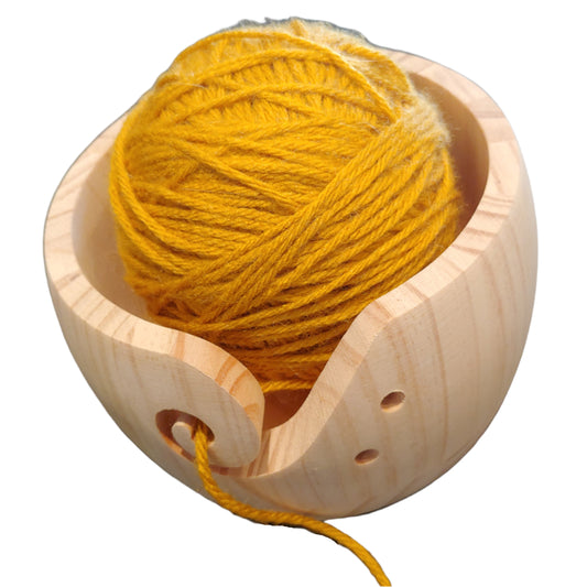 Wooden Yarn Bowl